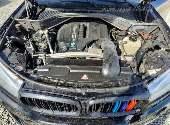 5UXKR0C54G0P24322 2016 BMW X5 Black Widok wnętrza z tyłu