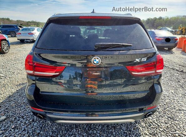 5UXKR0C54G0P24322 2016 BMW X5 Black Widok z tyłu