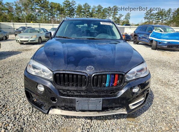 5UXKR0C54G0P24322 2016 BMW X5 Black Widok z przodu