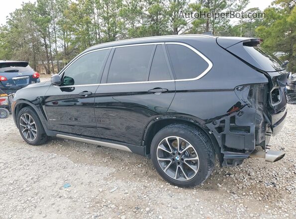 5UXKR0C55JL076902 2018 BMW X5 Black Trasero izquierdo