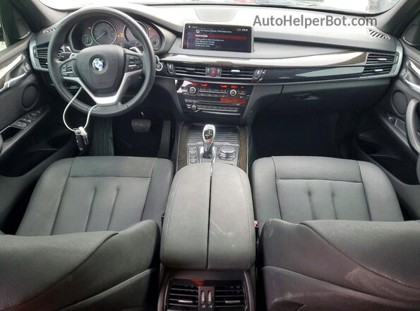 5UXKR0C55JL076902 2018 BMW X5 Black Vista del salpicadero