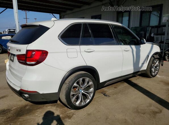 5UXKR2C54H0U17858 2017 BMW X5 White 