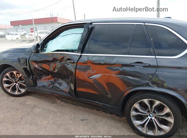 5UXKT0C30H0V96887 2017 BMW X5 Black Front view
