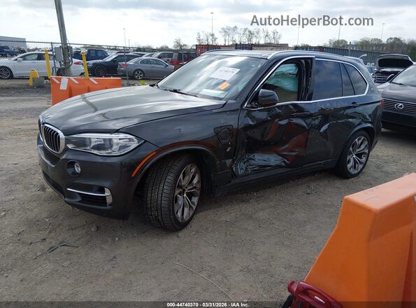 5UXKT0C30H0V96887 2017 BMW X5 Black Front left