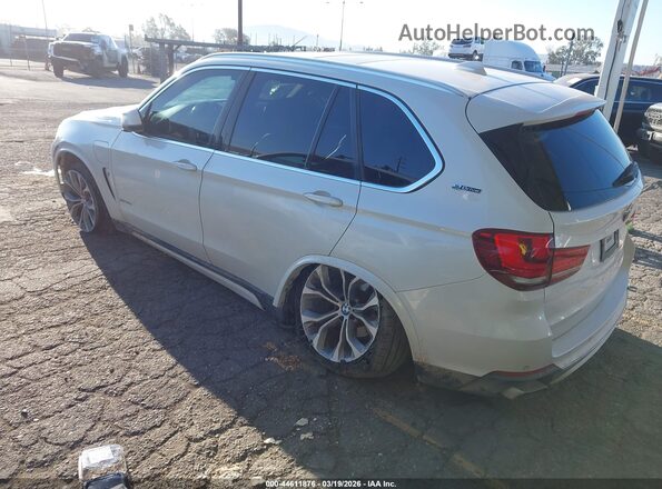 5UXKT0C38H0S81691 2017 BMW X5 White Հետևի ձախ