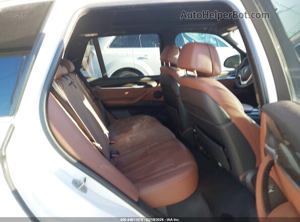 5UXKT0C38H0S81691 2017 BMW X5 White VIN կոդի պիտակի տեսք