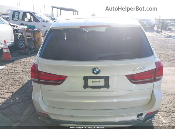 5UXKT0C38H0S81691 2017 BMW X5 White 