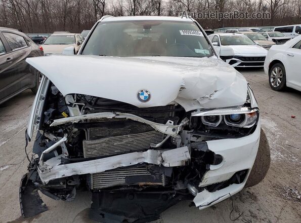 5UXKT0C53J0W00972 2018 BMW X5 White Դիմացի տեսք