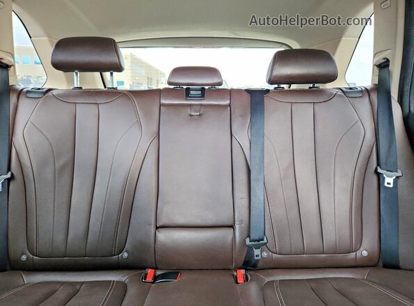 5UXKT0C54G0S76889 2016 BMW X5 Black Вид задніх сидінь