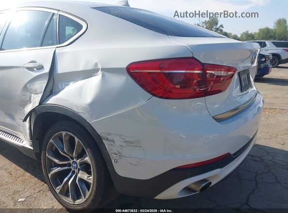 5UXKU0C50G0F93049 2016 BMW X6 White წინა ხედი