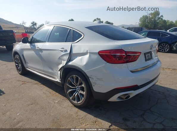 5UXKU0C50G0F93049 2016 BMW X6 White უკანა მარცხენა