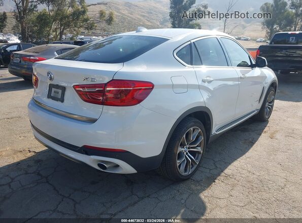 5UXKU0C50G0F93049 2016 BMW X6 White უკანა მარჯვენა