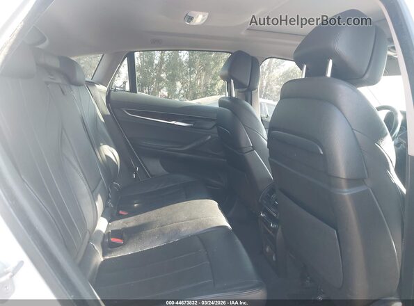 5UXKU0C50G0F93049 2016 BMW X6 White VIN კოდის სტიკერის ხედი