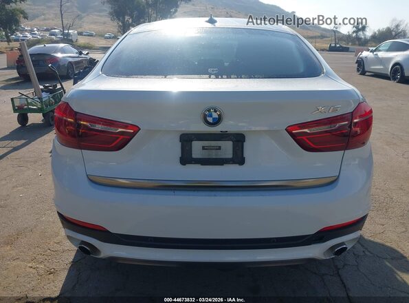 5UXKU0C50G0F93049 2016 BMW X6 White 