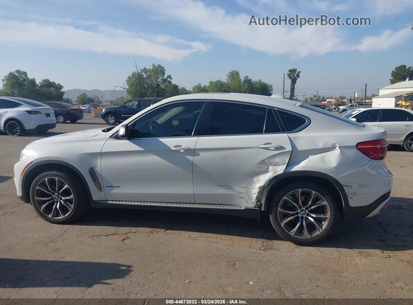 5UXKU0C50G0F93049 2016 BMW X6 White 