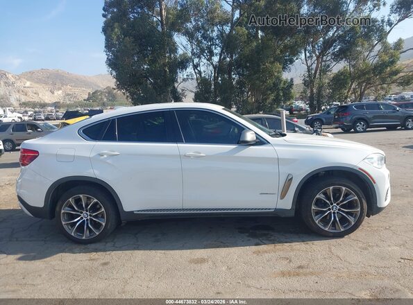 5UXKU0C50G0F93049 2016 BMW X6 White სალონის 360-გრადუსიანი ხედი