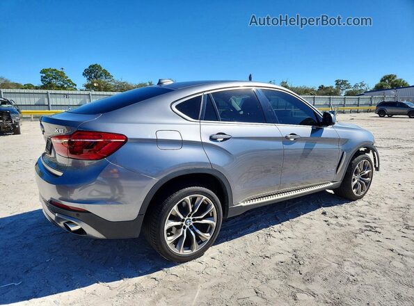 5UXKU0C50G0F93195 2016 BMW X6 Gray Trasero derecho