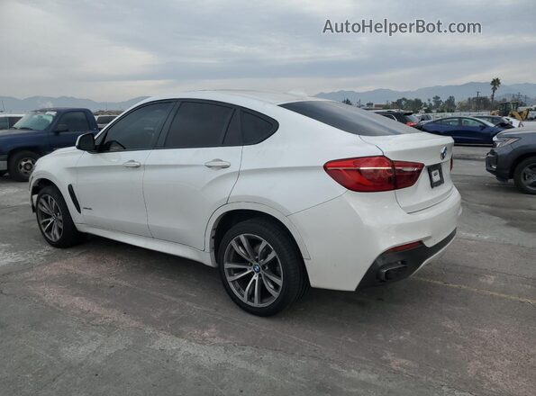 5UXKU0C54G0F92406 2016 BMW X6 White უკანა მარცხენა