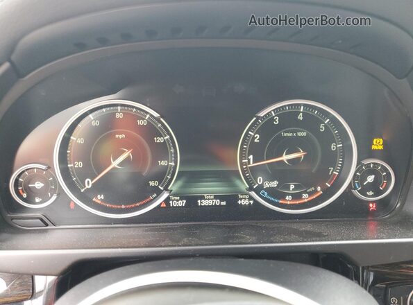 5UXKU0C54G0F92406 2016 BMW X6 White ხელსაწყოთა პანელის ხედი