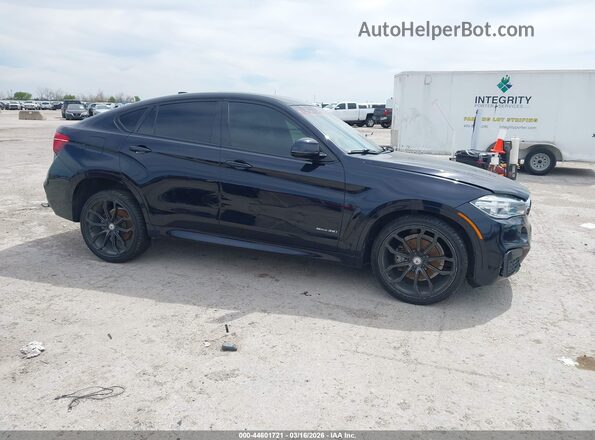 5UXKU0C58G0F93185 2016 BMW X6 Black 360 interior view
