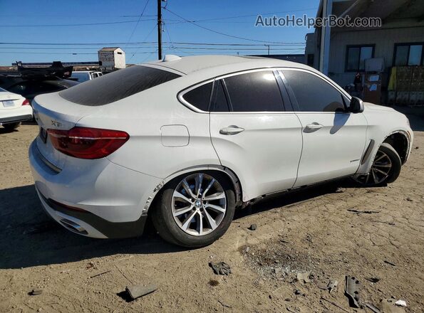 5UXKU0C5XJ0G69495 2018 BMW X6 Белый Задняя правая четверть