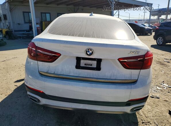 5UXKU0C5XJ0G69495 2018 BMW X6 Белый Вид сзади