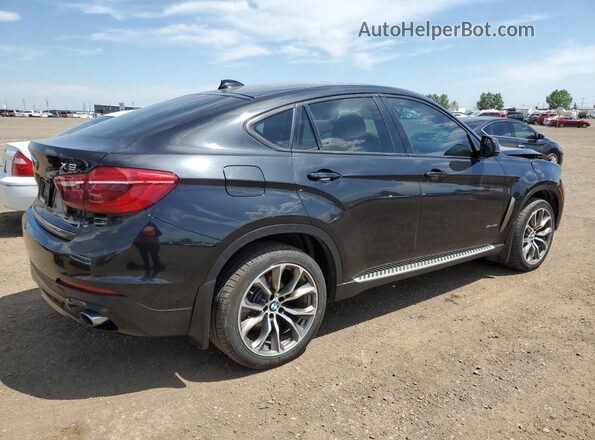 5UXKU2C50G0N78897 2016 BMW X6 Black Trasero derecho