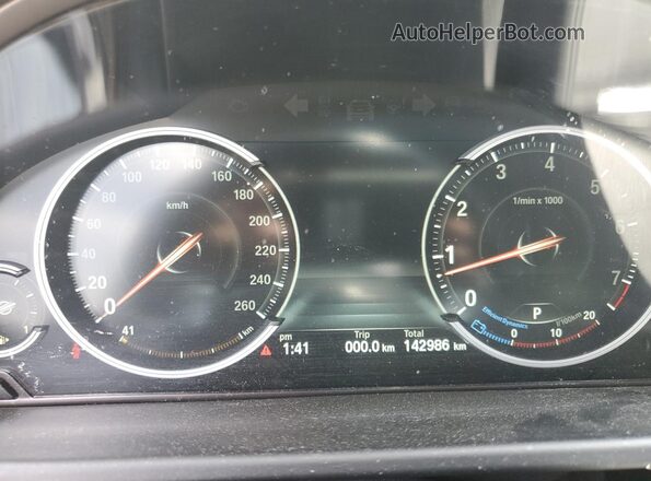 5UXKU2C50G0N78897 2016 BMW X6 Black Vista del cuadro de instrumentos