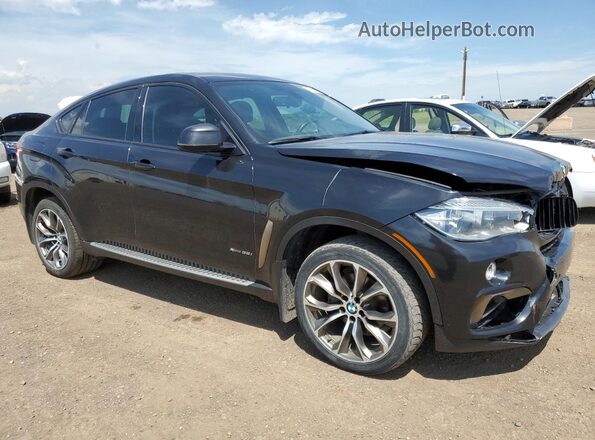 5UXKU2C50G0N78897 2016 BMW X6 Black Delantero derecho