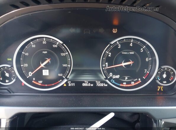 5UXKU2C53G0N81261 2016 BMW X6 Black Widok tylnych siedzeń