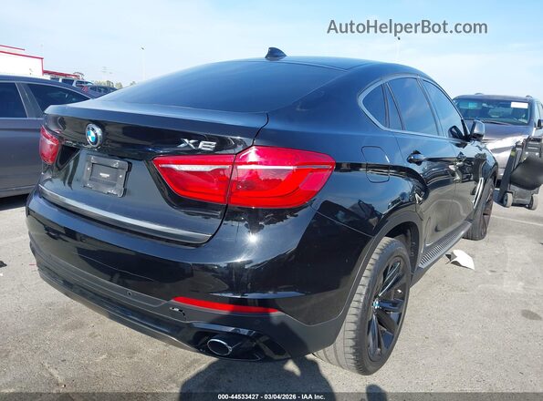 5UXKU2C53G0N81261 2016 BMW X6 Black Tył prawy
