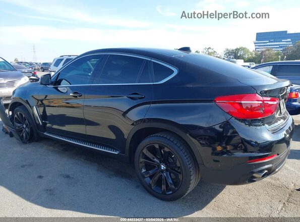 5UXKU2C53G0N81261 2016 BMW X6 Black Widok wnętrza 360 stopni