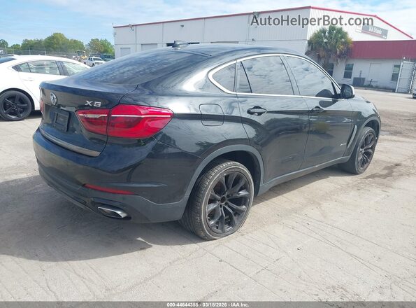 5UXKU2C53J0Z61918 2018 BMW X6 Black Задня права чверть