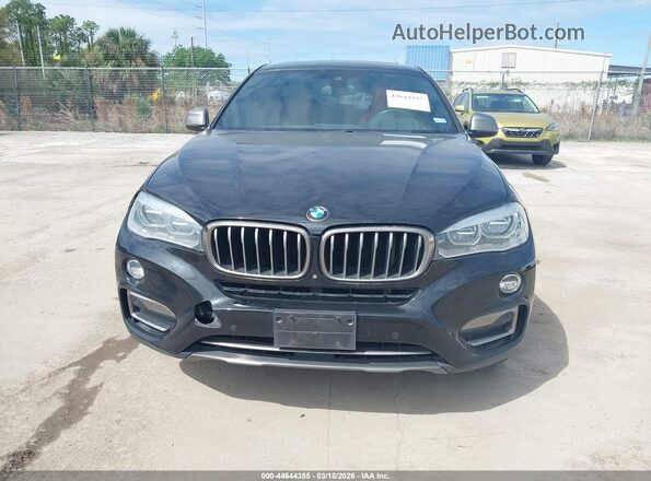 5UXKU2C53J0Z61918 2018 BMW X6 Black Вид щитка приладів