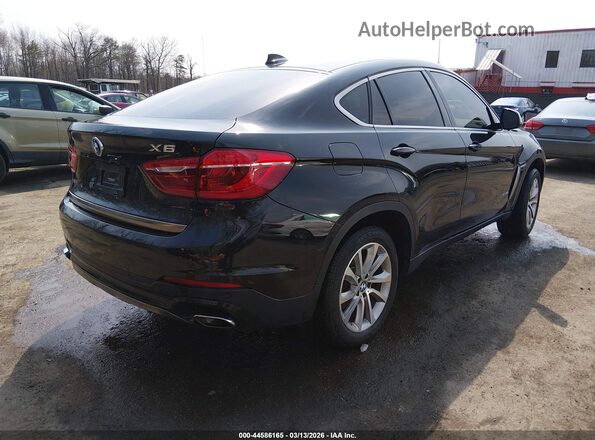 5UXKU2C54J0X49299 2018 BMW X6 Black 