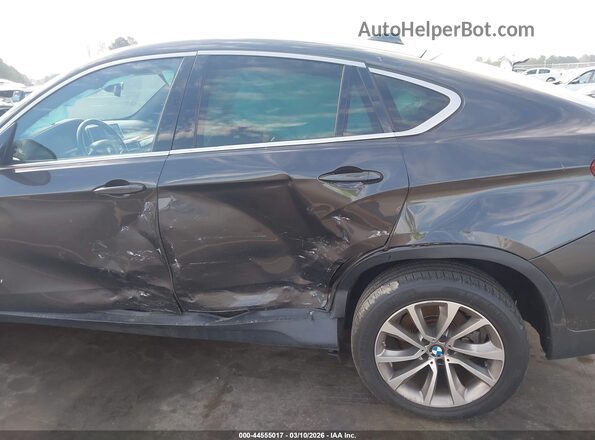 5UXKU2C56H0N85189 2017 BMW X6 Gray Դիմացի տեսք
