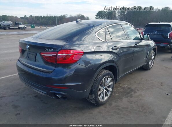 5UXKU2C56H0N85189 2017 BMW X6 Gray Հետևի աջ