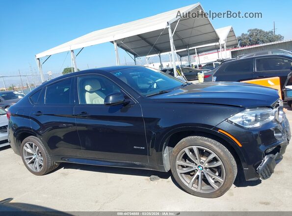 5UXKU2C58G0N78629 2016 BMW X6 Черный Вид задней части салона