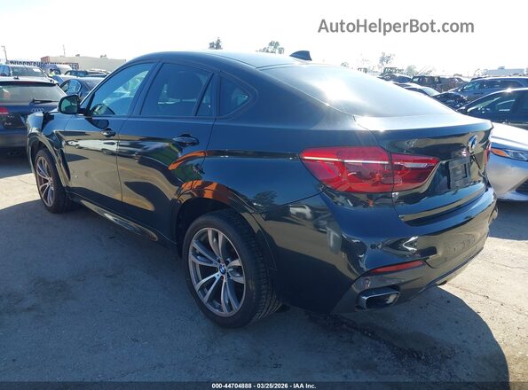 5UXKU2C58G0N78629 2016 BMW X6 Черный Задняя левая четверть