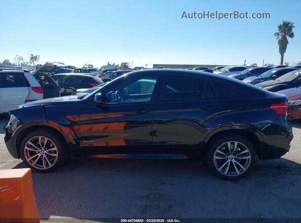 5UXKU2C58G0N78629 2016 BMW X6 Черный Панорамный вид салона 360°