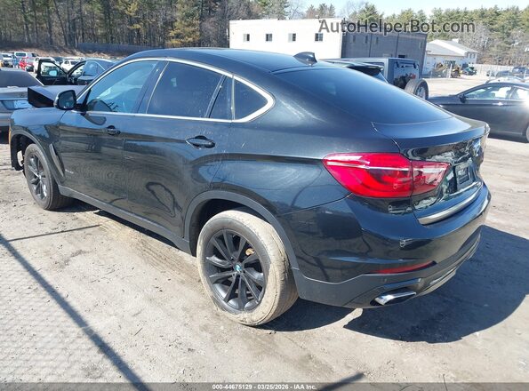 5UXKU2C5XJ0X49629 2018 BMW X6 Black Задня ліва чверть