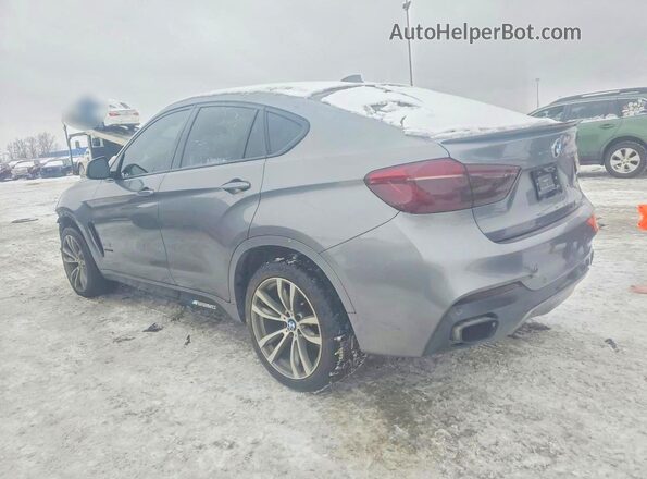 5UXKU6C59G0R34254 2016 BMW X6 Gray უკანა მარცხენა