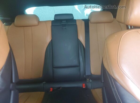 5UXKU6C59G0R34254 2016 BMW X6 Gray უკანა სავარძლების ხედი