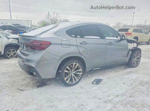 5UXKU6C59G0R34254 2016 BMW X6 Gray უკანა მარჯვენა