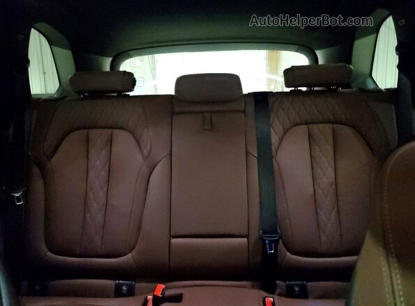5UXTA6C00N9K05232 2022 BMW X5 Черный Вид задних сидений
