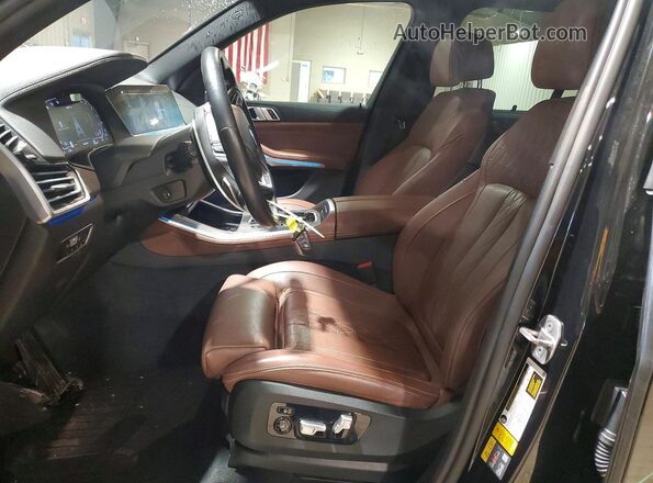 5UXTA6C00N9K05232 2022 BMW X5 Черный Вид салона спереди