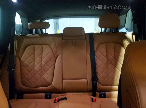 5UXTA6C00P9P99954 2023 BMW X5 Black Rear seats view