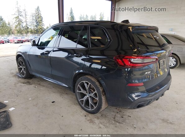 5UXTA6C01M9F73582 2021 BMW X5 Black უკანა მარცხენა