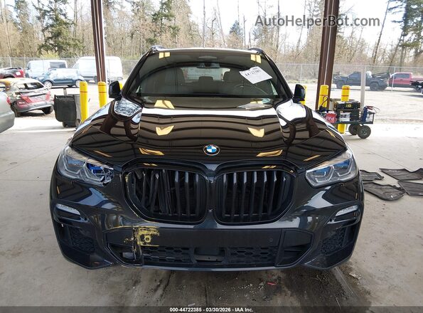 5UXTA6C01M9F73582 2021 BMW X5 Black ხელსაწყოთა პანელის ხედი