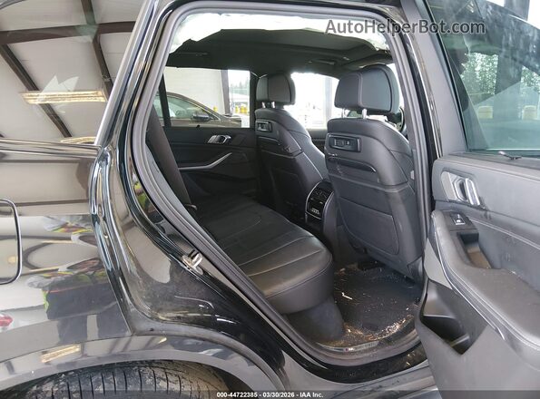 5UXTA6C01M9F73582 2021 BMW X5 Black VIN კოდის სტიკერის ხედი